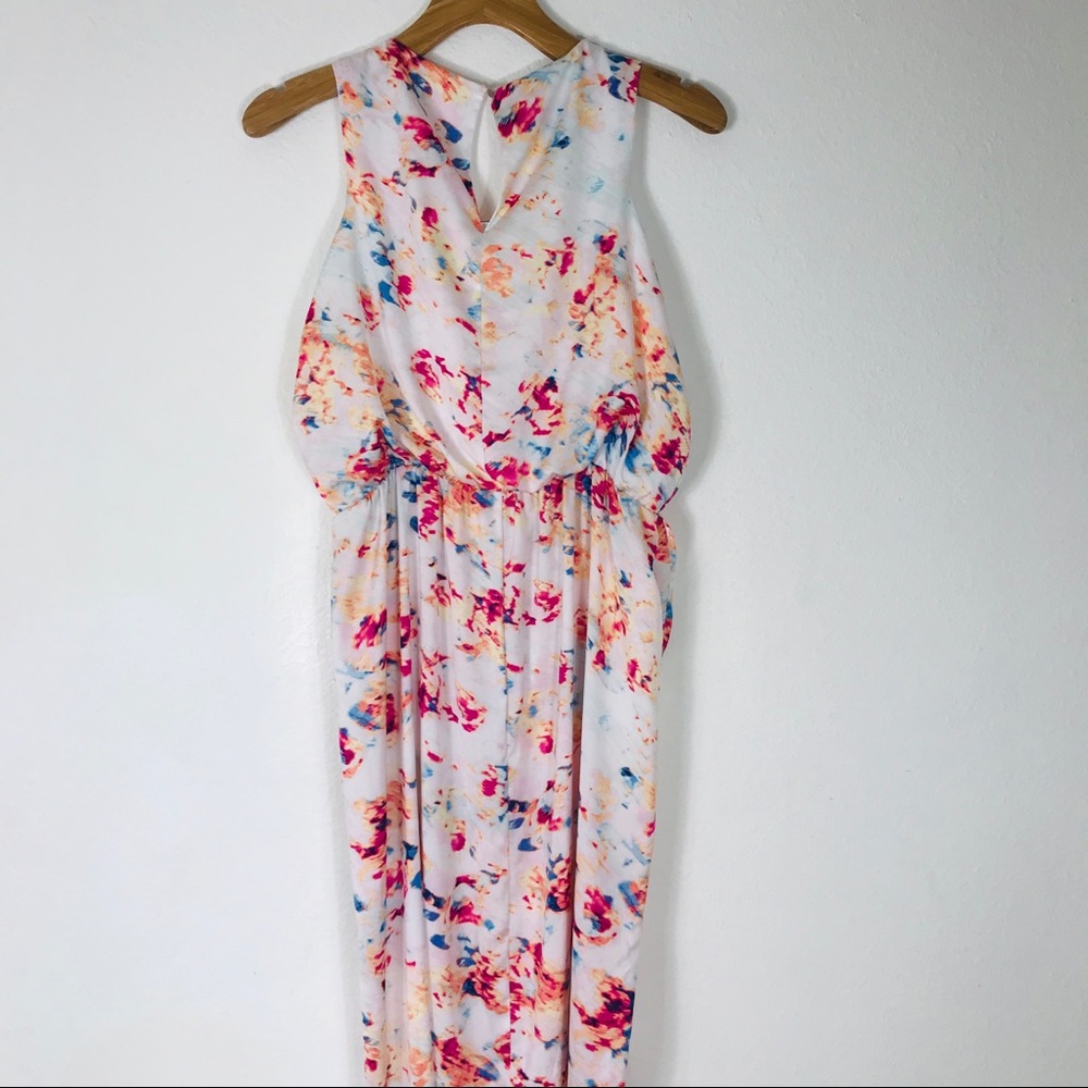 Metaphor Multiple Color Print Art Dress - image 4